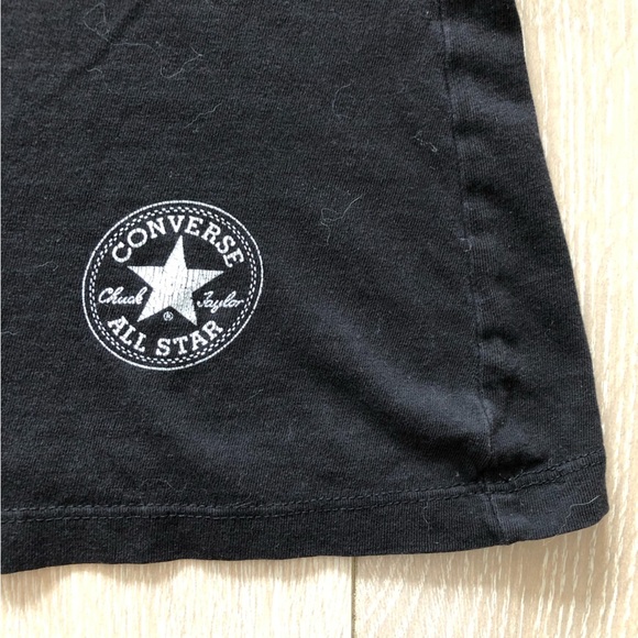 Chuck Taylor Converse T Shirt in Black Size S - Picture 5 of 9